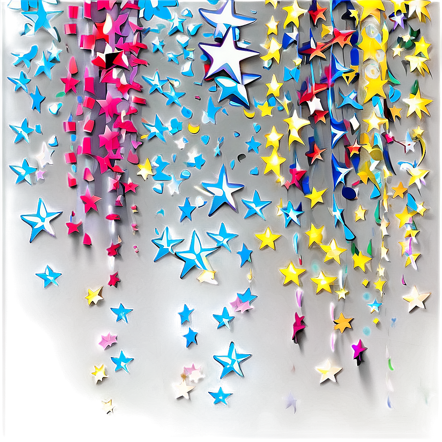 Star Confetti Png Ltw PNG Image