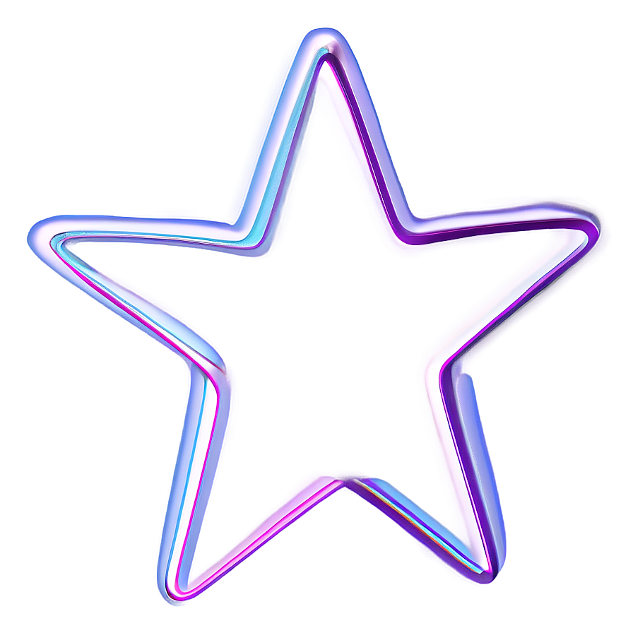 Star Outline Art Png 05252024 PNG Image