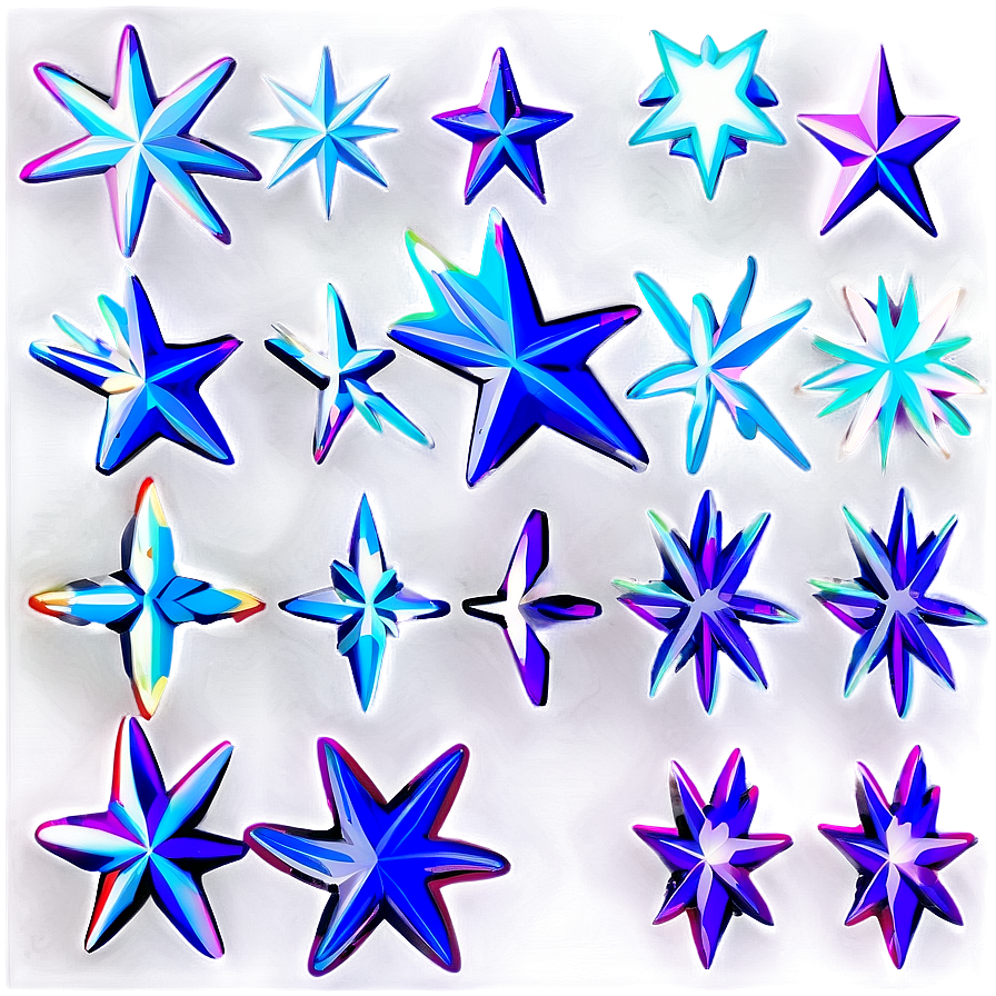 Star Pattern C PNG Image