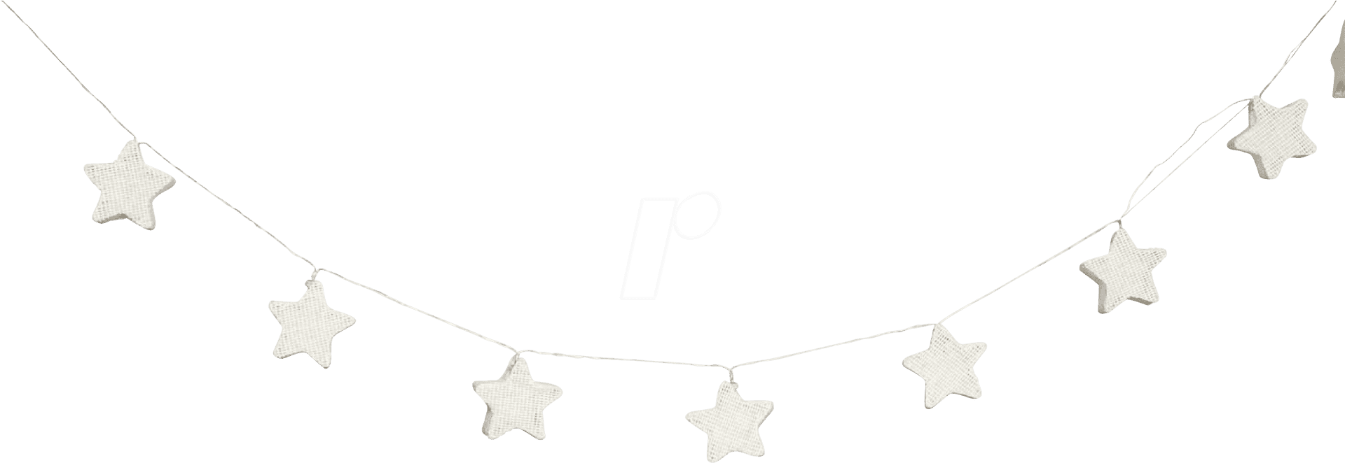 Star Shaped_ String_ Lights PNG Image