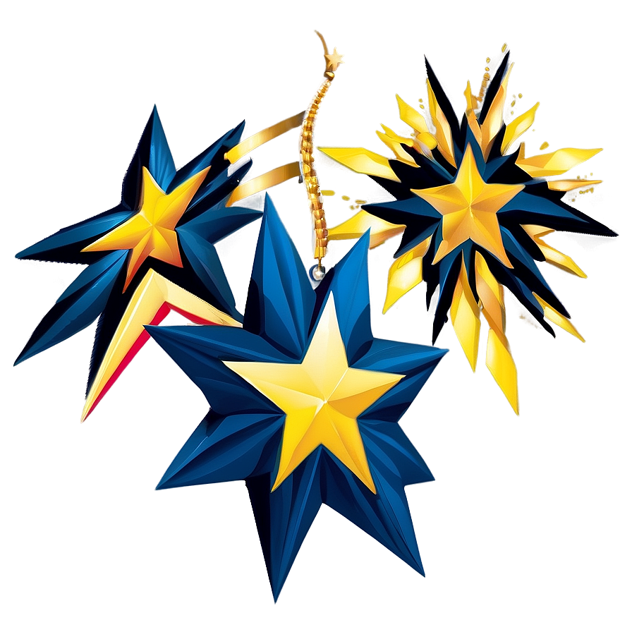 Star Vector Decoration Png Xml3 PNG Image