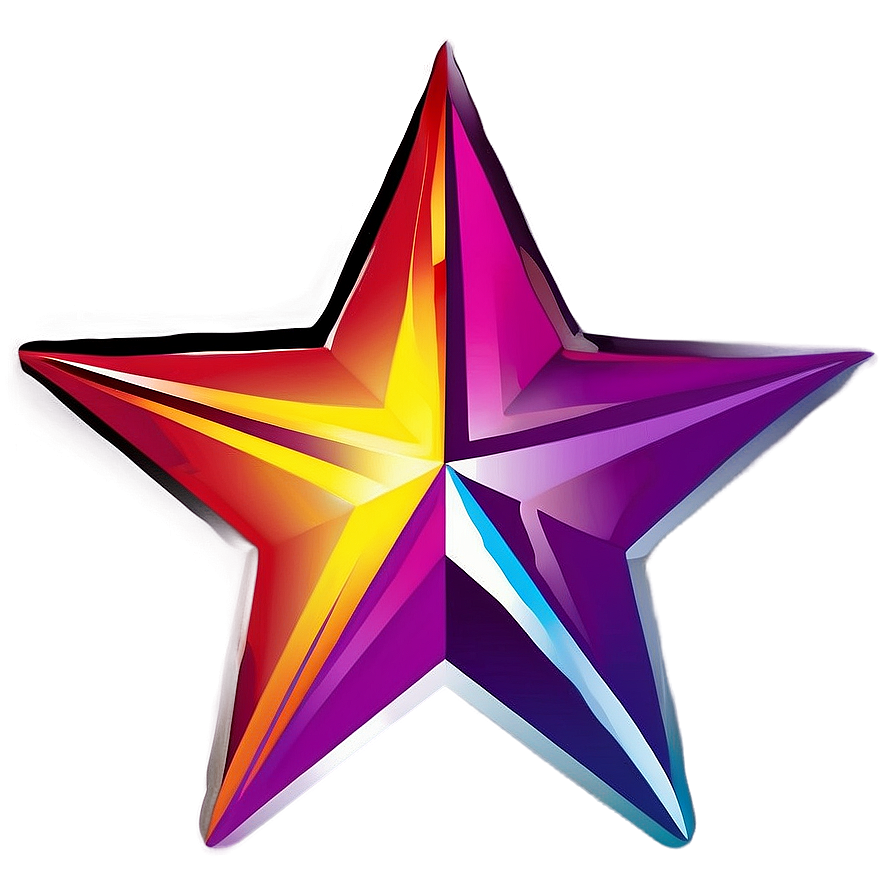 Star Vector For Wall Art Png 12 PNG Image