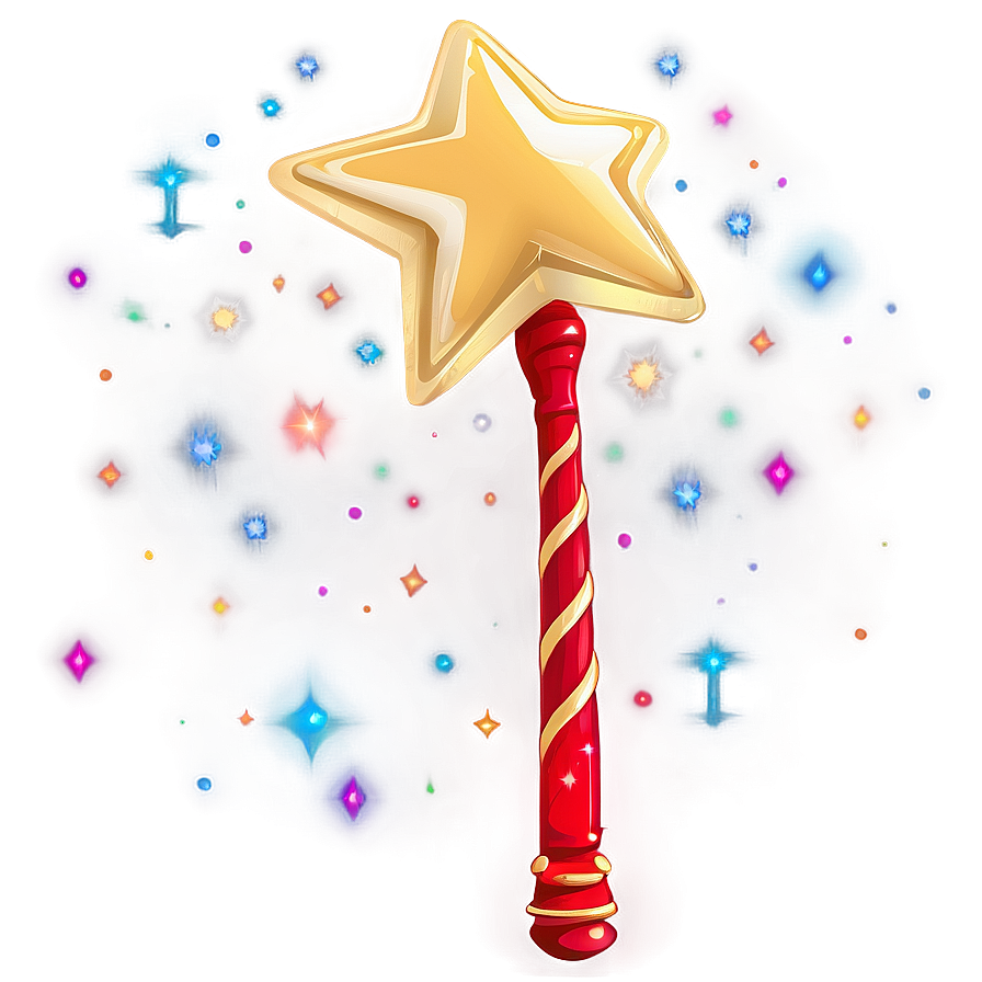 Star Wand Vector Png 06132024 PNG Image