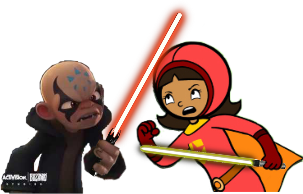 Star Wars_ Crossover_ Battle_ Illustration PNG Image