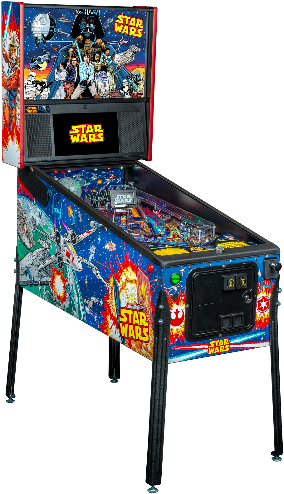 Star Wars Pinball Machine PNG Image