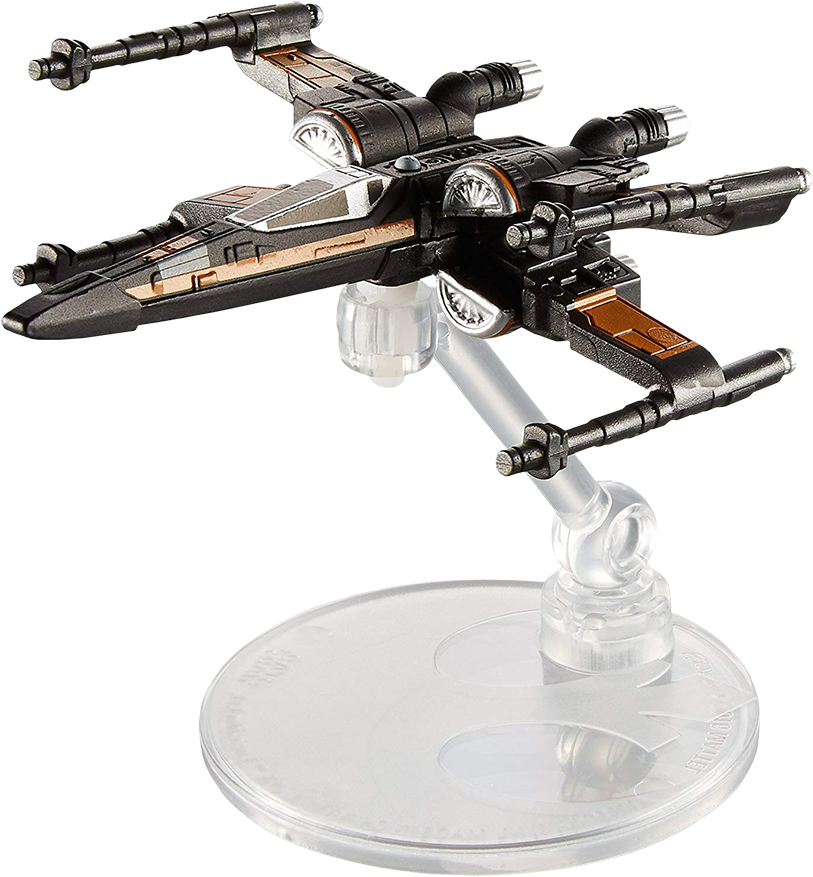 Star Wars Spacecraft Modelon Stand PNG Image