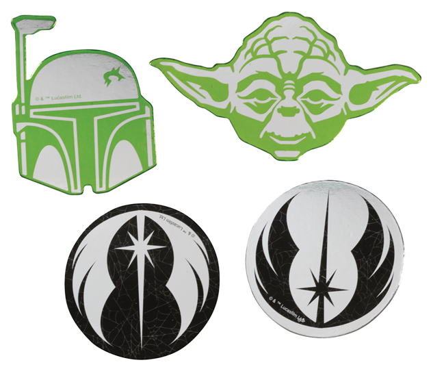 Star Wars Stickers Collection PNG Image