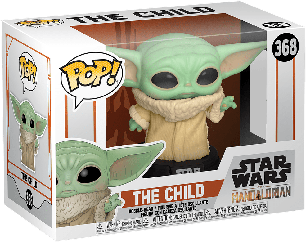 Star Wars The Child Funko Pop PNG Image