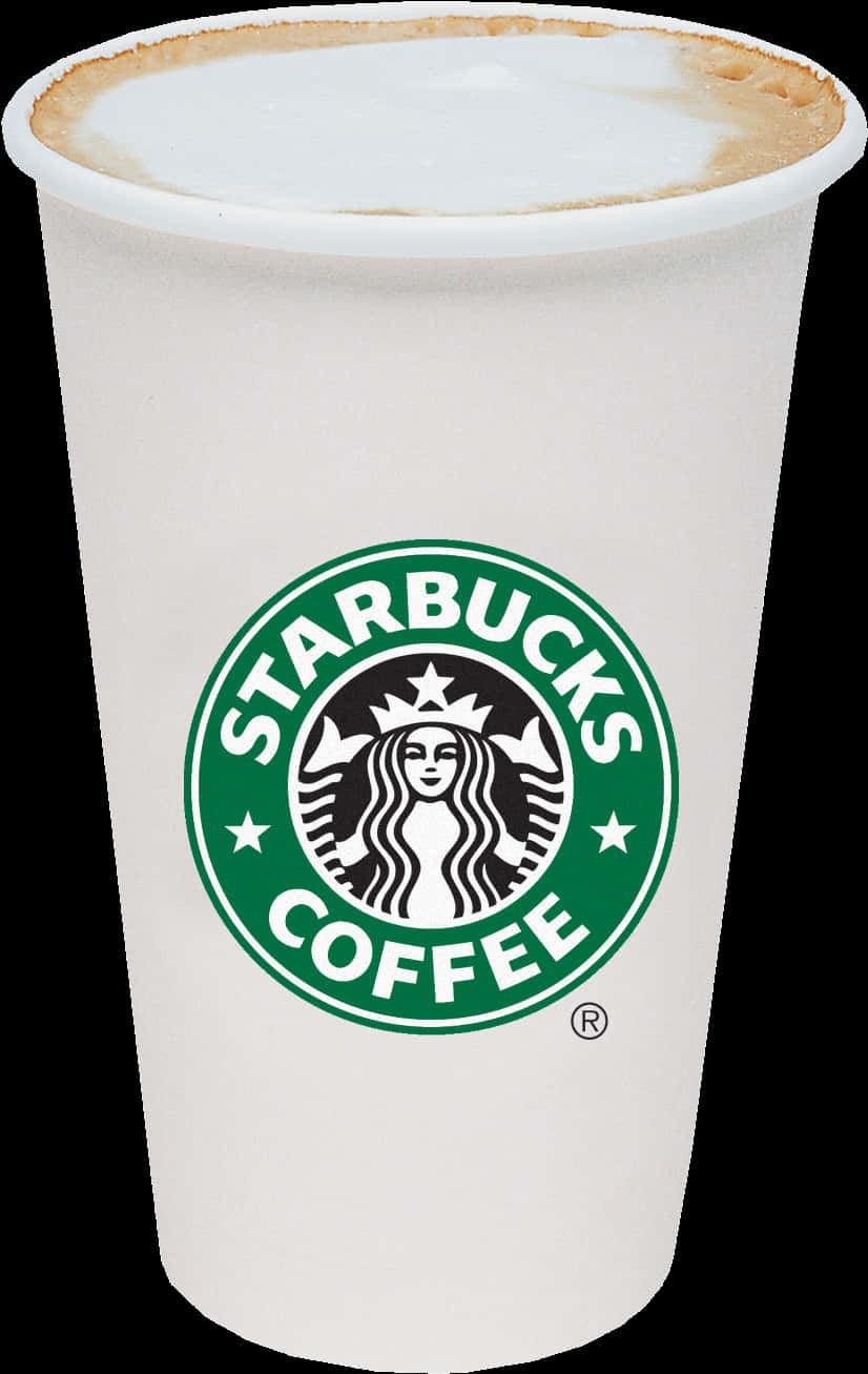 Starbucks Coffee Cup Branding PNG Image