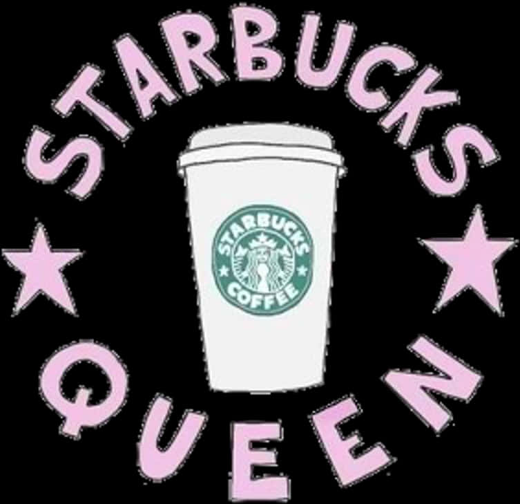 Starbucks Queen Coffee Cup Graphic PNG Image