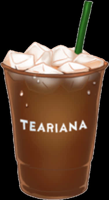 Starbucks_ Teariana_ Cold_ Brew PNG Image