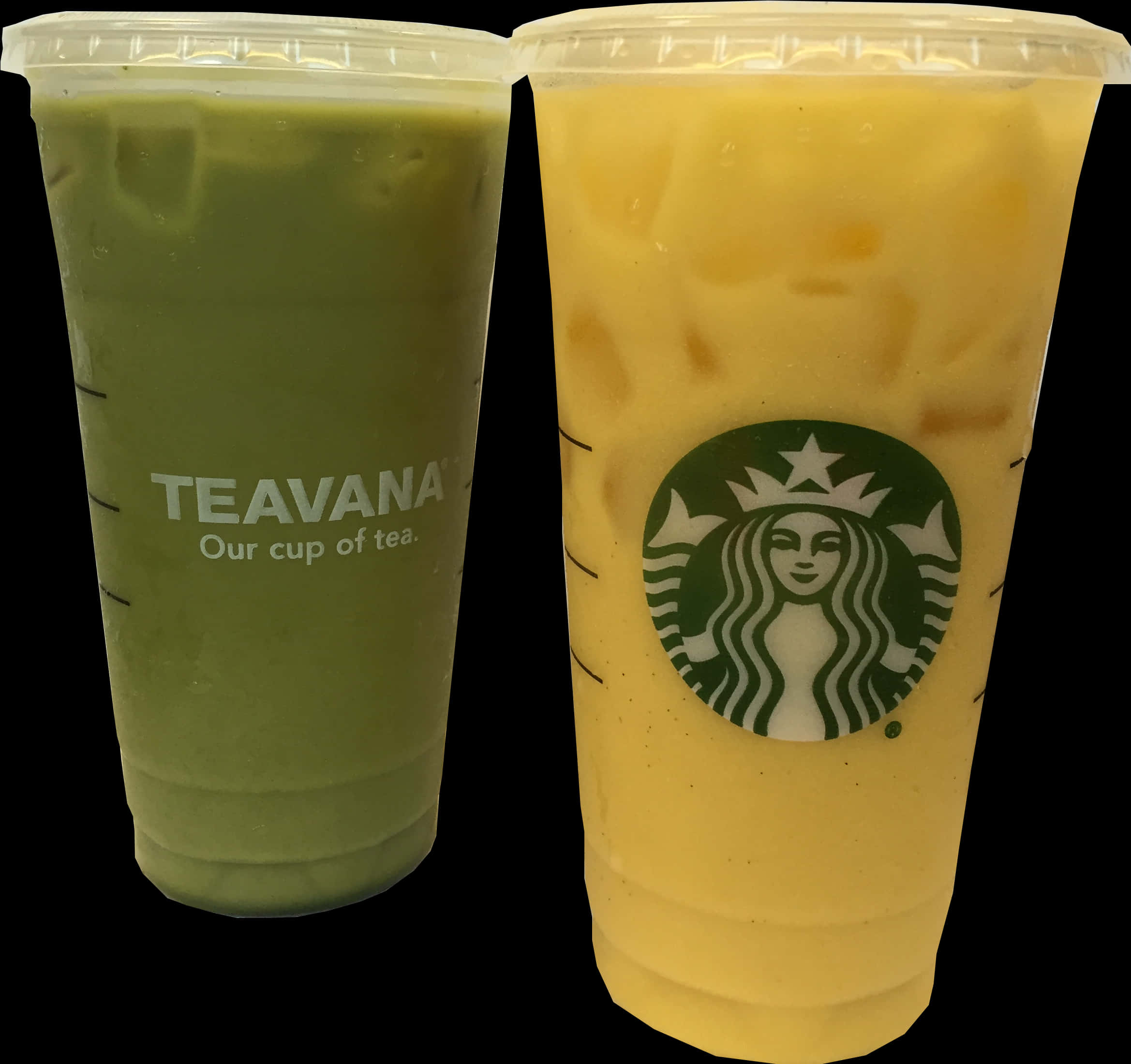 Starbucks Teavana Iced Drinks PNG Image