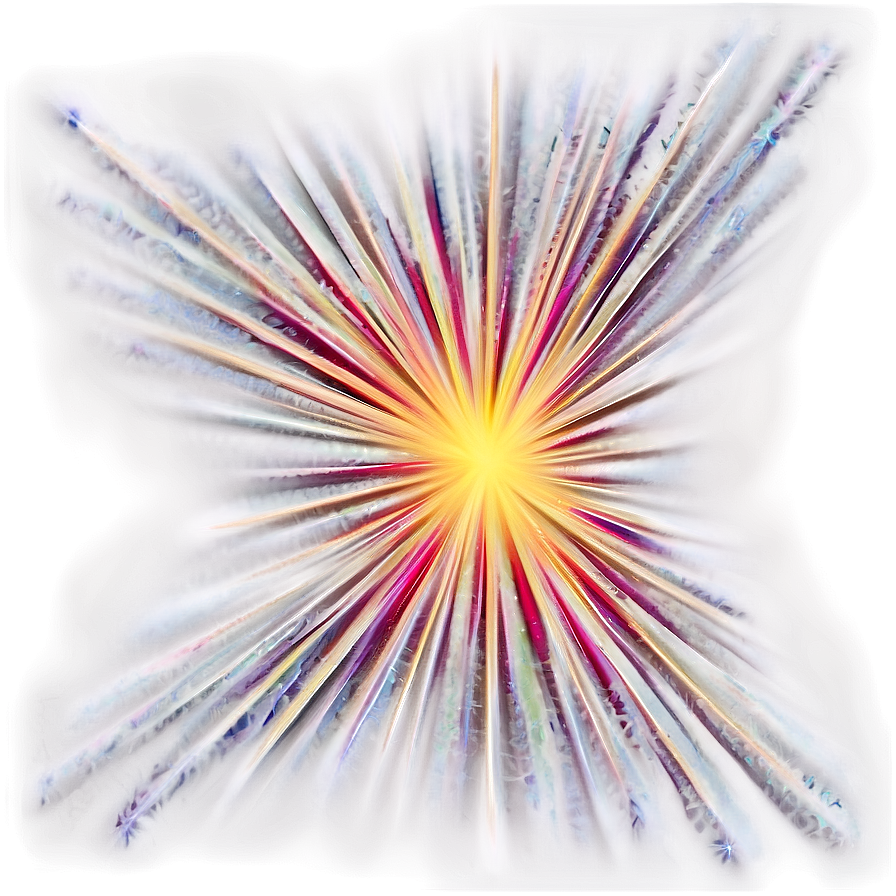 Starburst Shimmering Effect Png Drw PNG Image