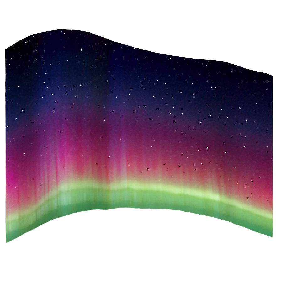 Starlit Aurora Borealis Png Lpe PNG Image