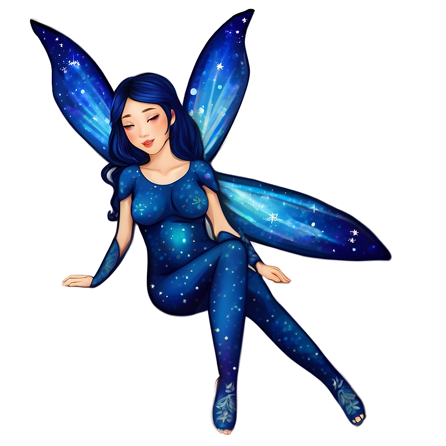 Starry Night Fairy Png Yeo21 PNG Image