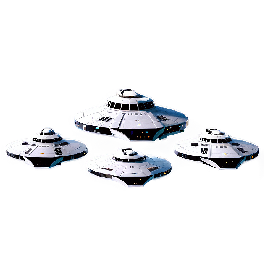 Starship Fleet Formation Png 72 PNG Image