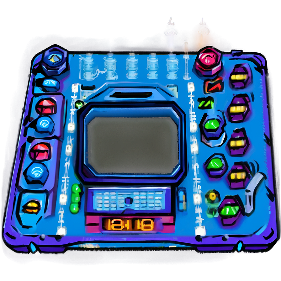 Starship Tactical Console Png Fuc PNG Image