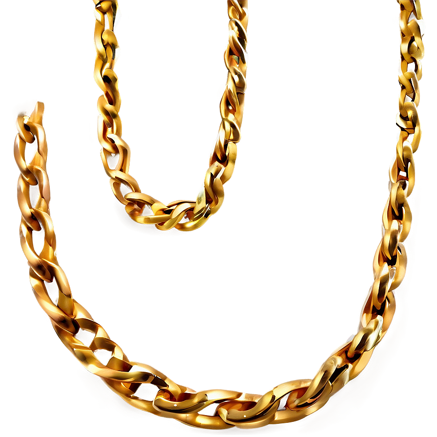 Statement Gold Chain Png Edo PNG Image