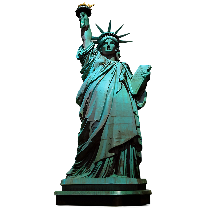 Statue Of Liberty Silhouette Png 05242024 PNG Image