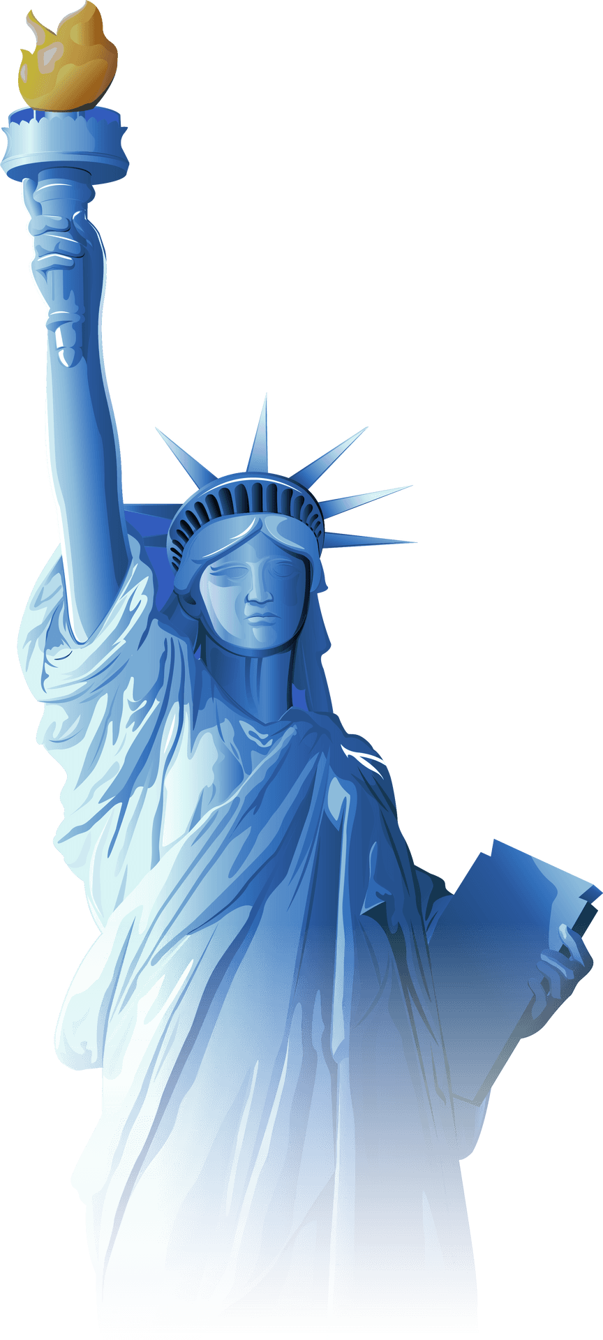 Statueof Liberty Illustration PNG Image