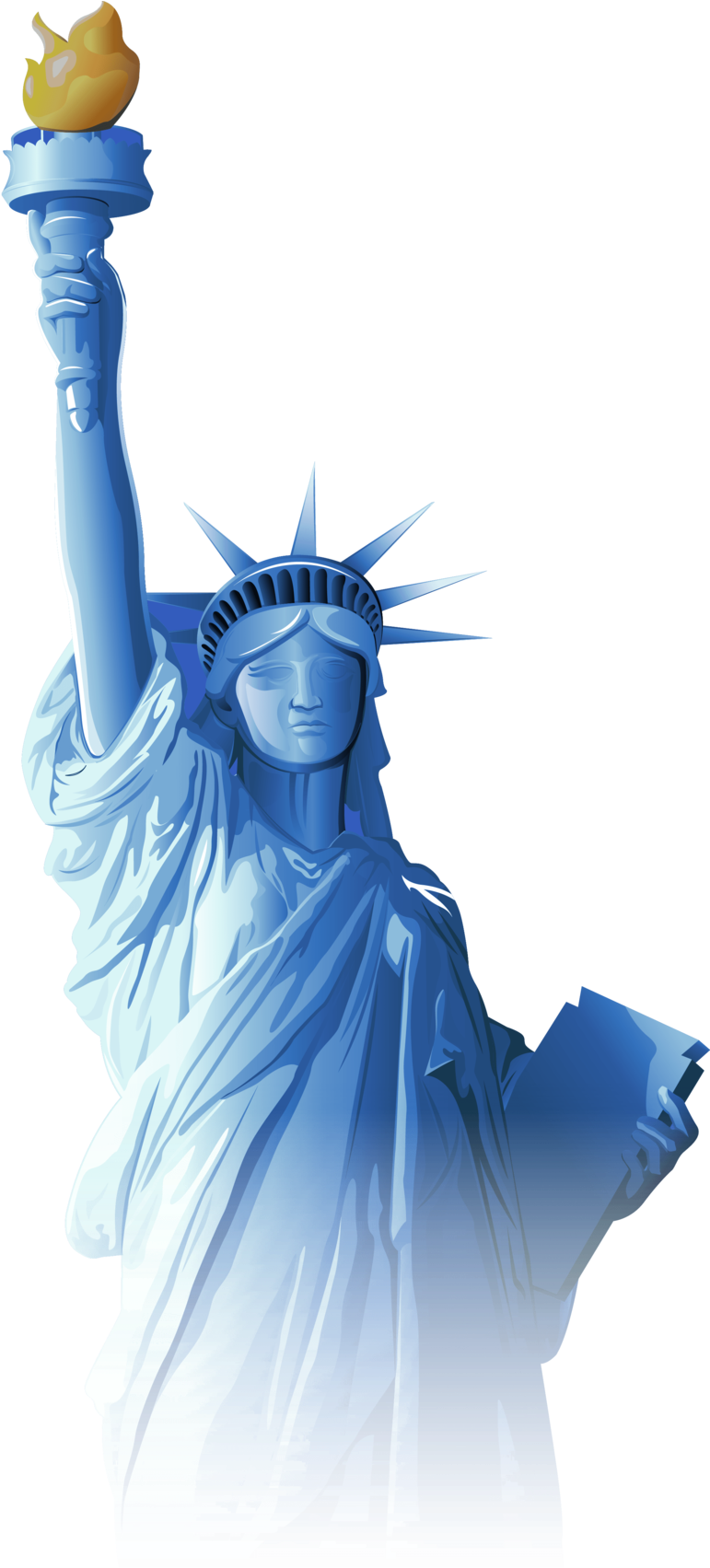 Statueof Liberty Illustration PNG Image