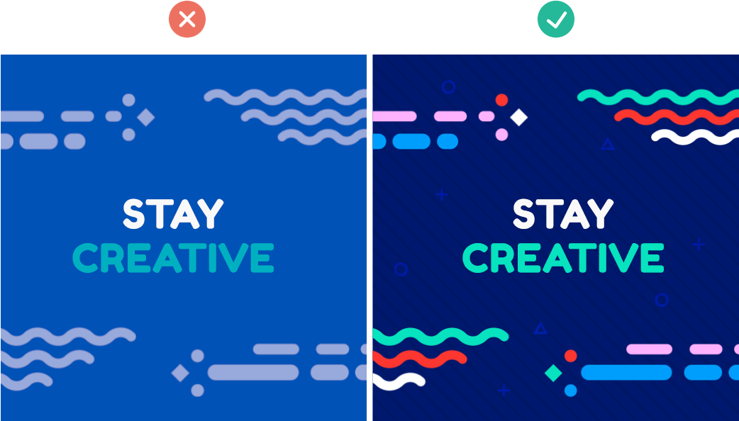 Stay Creative Comparison PNG Image