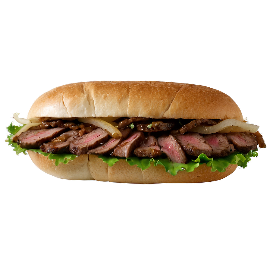 Steak And Onion Sandwich Png 22 PNG Image