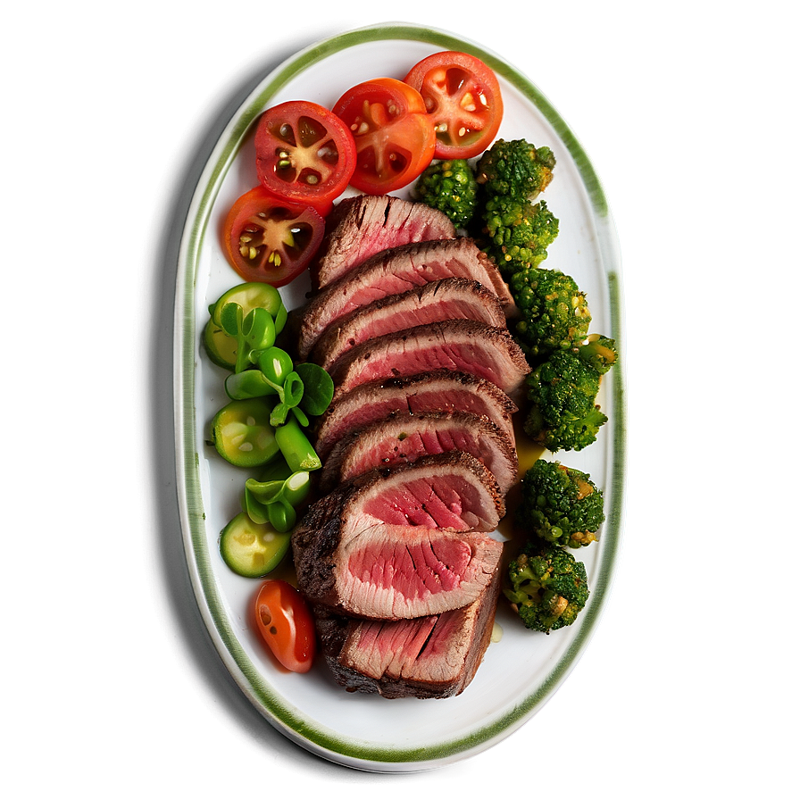 Steak With Chimichurri Png 05252024 PNG Image