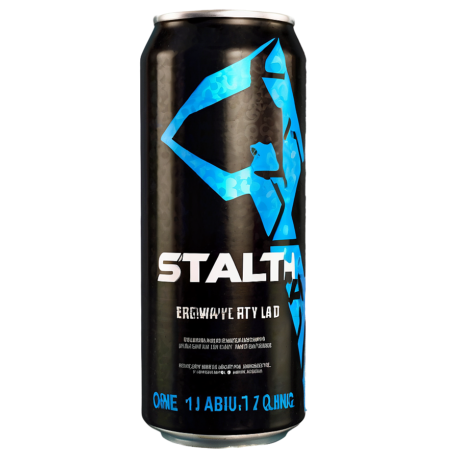 Stealth Energy Drink Png Ain PNG Image