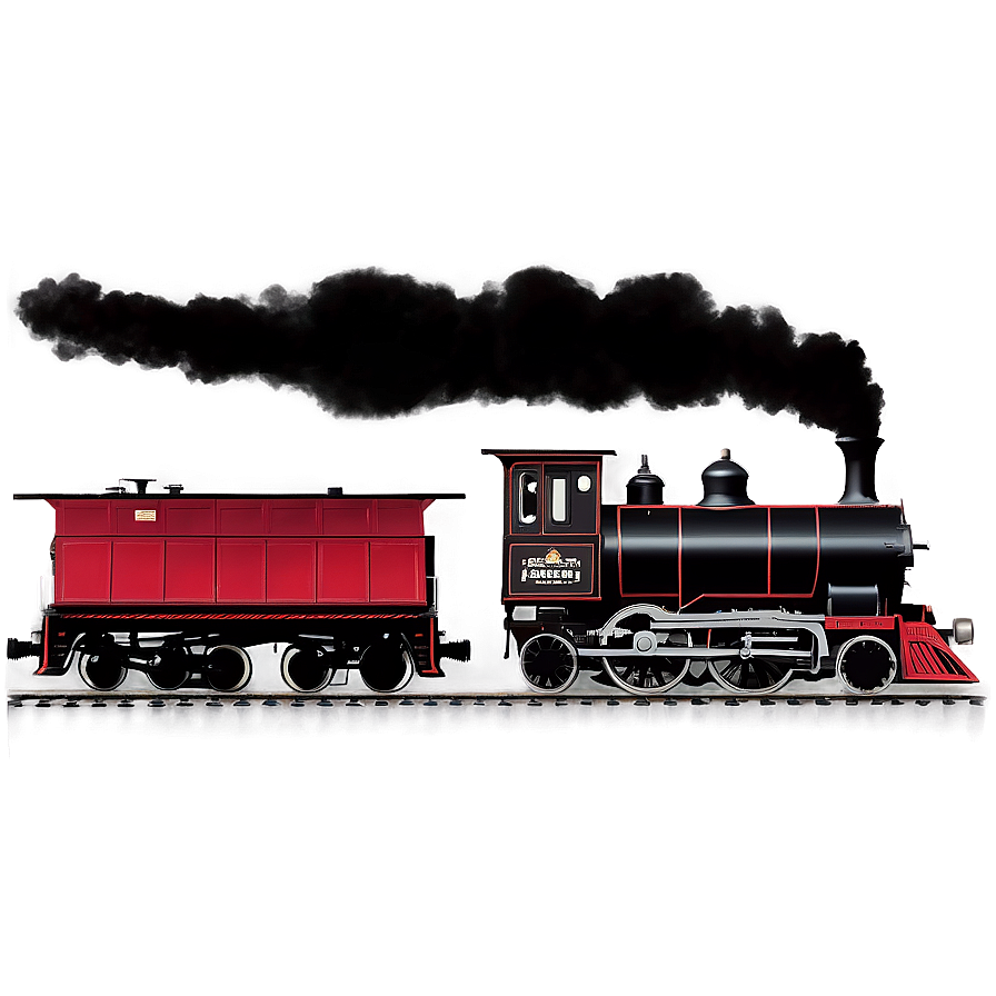 Steam Train Silhouette Png 33 PNG Image