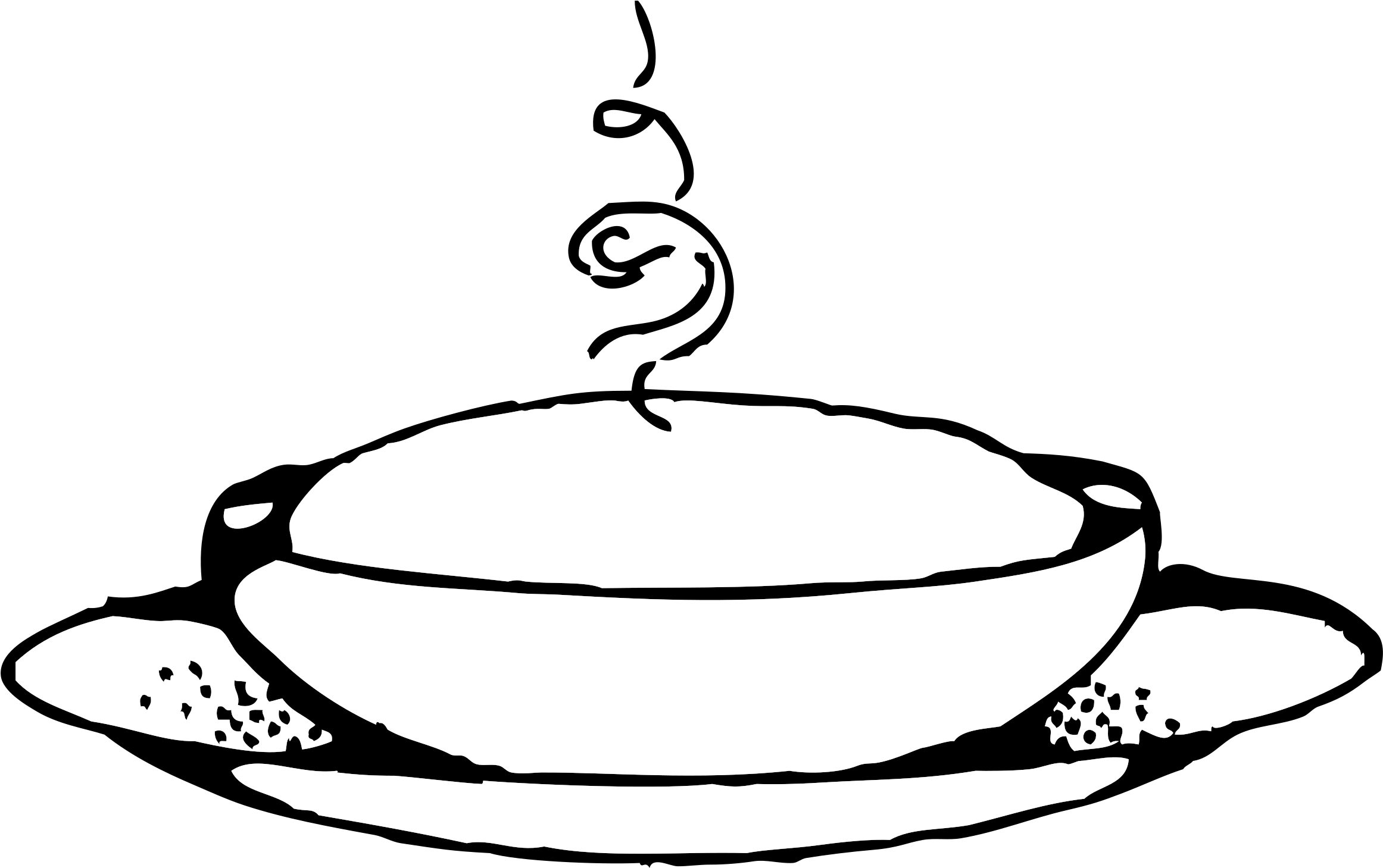 Steaming Bowl Clipart PNG Image