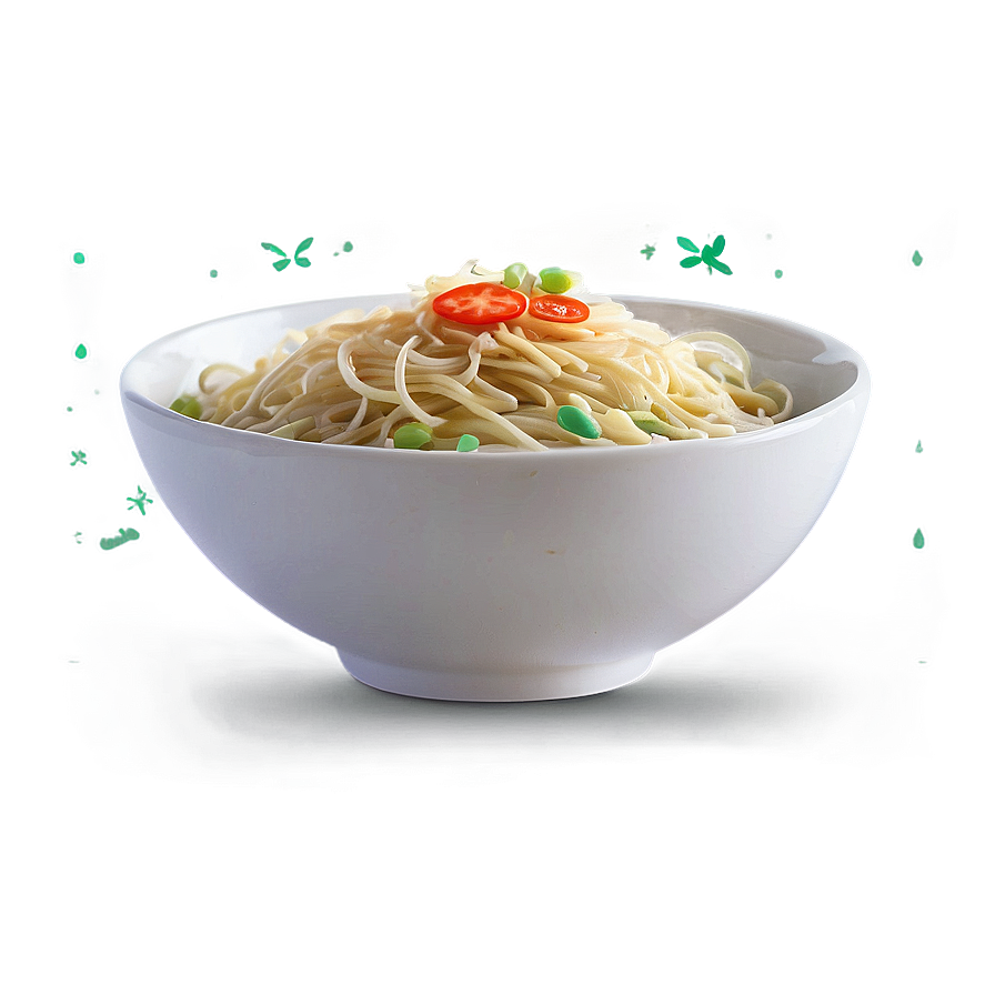 Steaming Bowl Of Noodles Png Vxe16 PNG Image