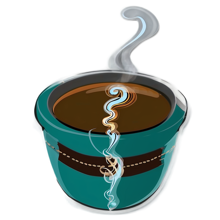 Steaming Coffee Escape Png Ksa PNG Image