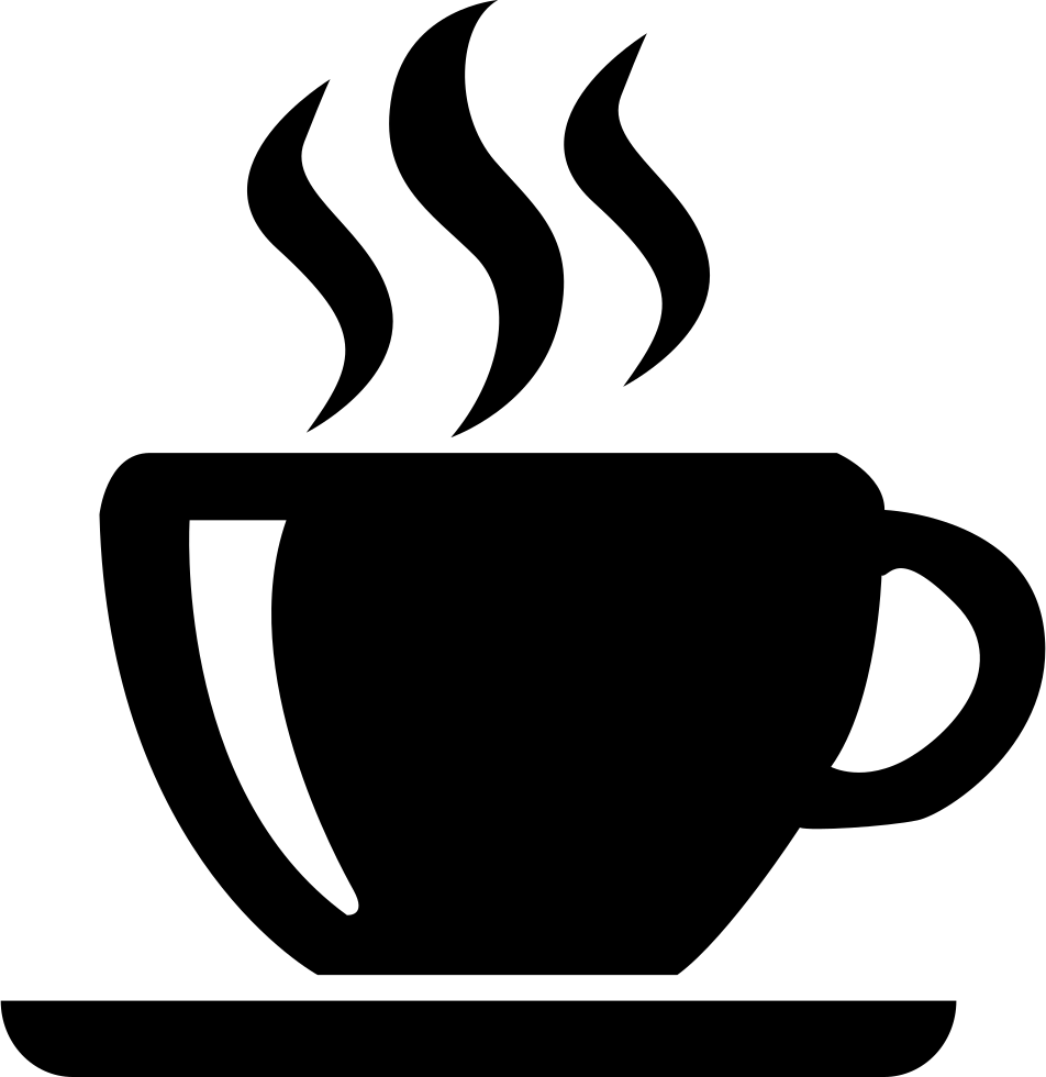 Steaming Coffee Mug Icon PNG Image