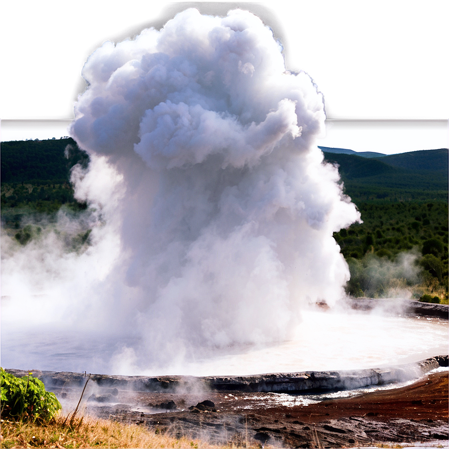 Steaming Earth Geysers Png Gkl85 PNG Image