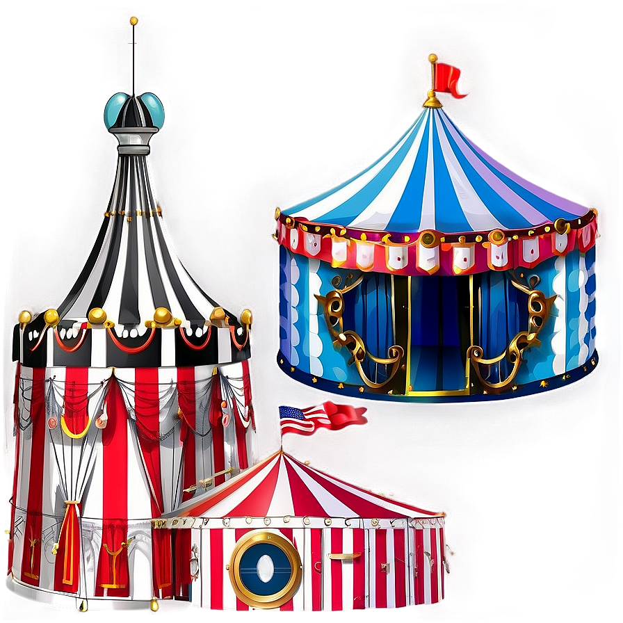 Steampunk Circus Tent Png Epi51 PNG Image