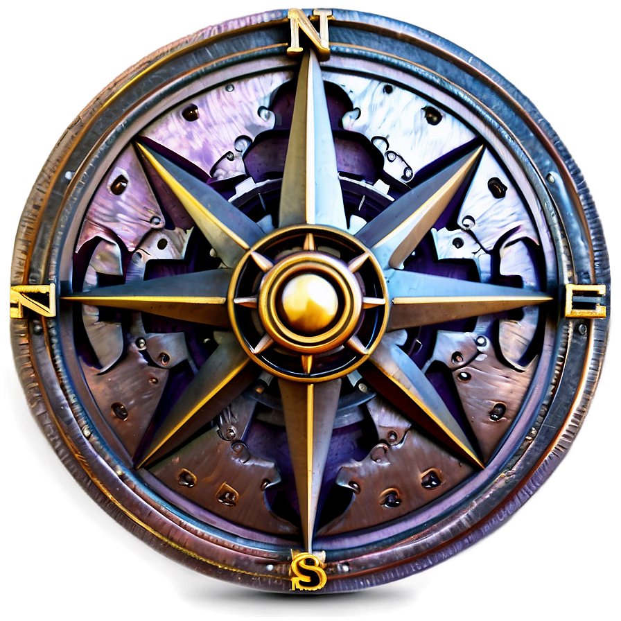 Steampunk Compass Rose Png 42 PNG Image