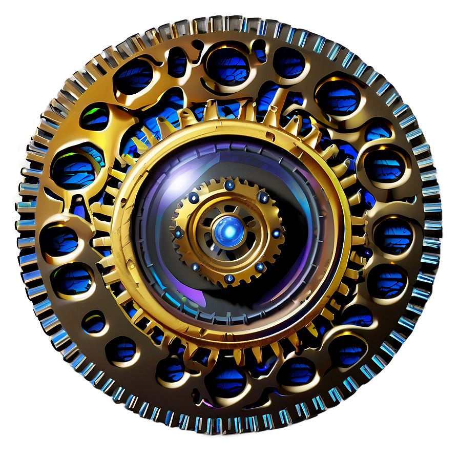 Steampunk Gear Fantasy Png Lpu24 PNG Image