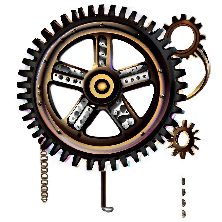 Steampunk Gear Graphic Png Rgi1 PNG Image