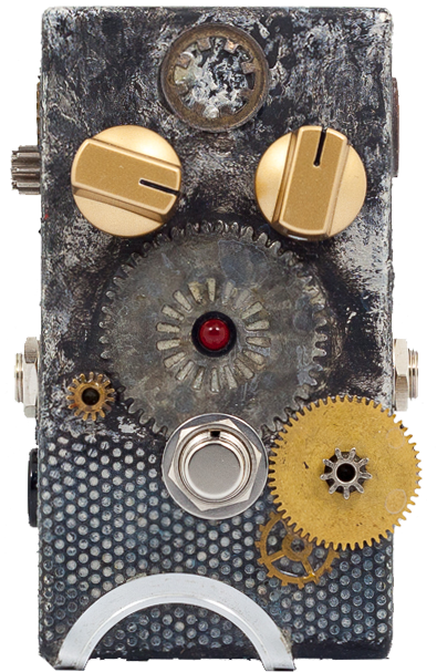 Steampunk Guitar Pedal PNG Image