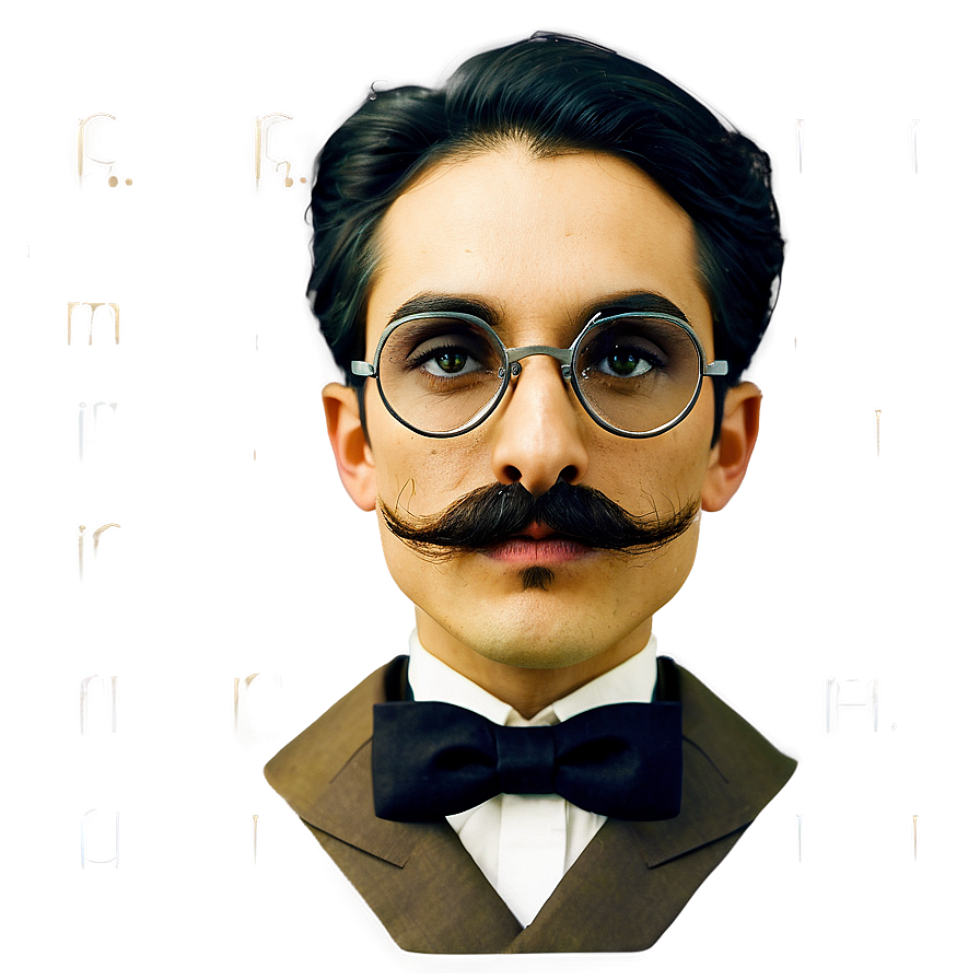 Steampunk Inventor Mustache Png Hsu97 PNG Image