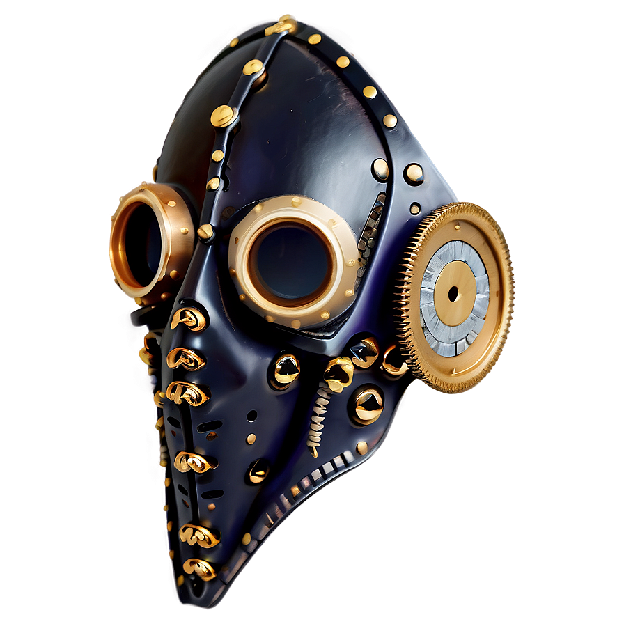 Steampunk Mask Png Qkp75 PNG Image