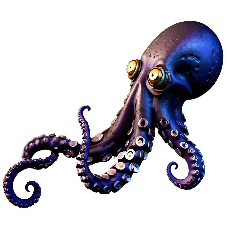 Steampunk Octopus Png 26 PNG Image