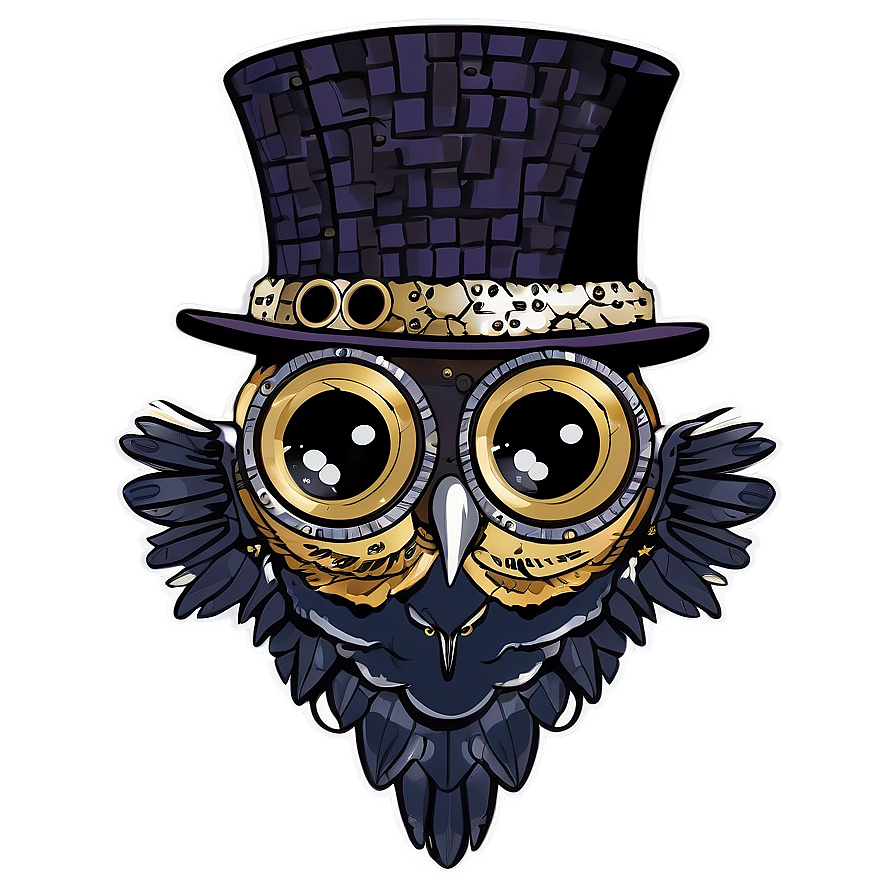 Steampunk Owl Png Oec33 PNG Image