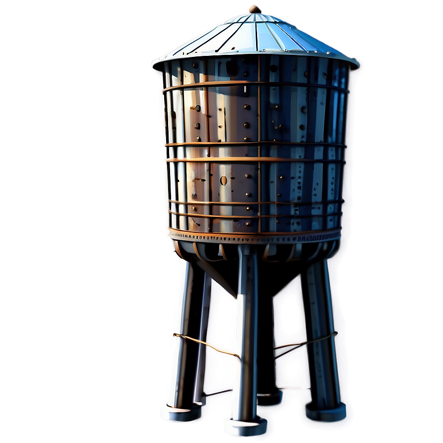 Steampunk Water Tower Png Rgg PNG Image