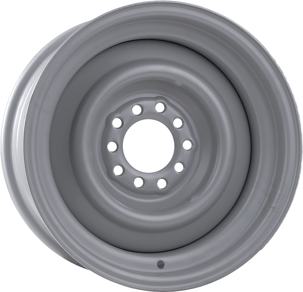 Steel Wheel Rim Design PNG Image