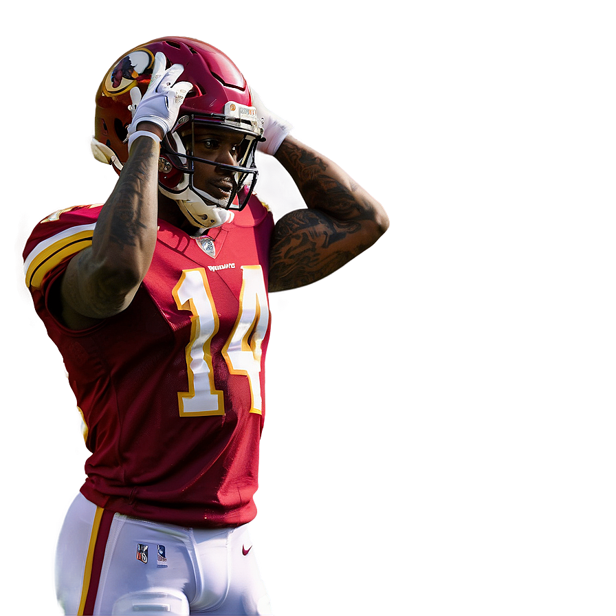 Stefon Diggs Action Shot Png 6 PNG Image