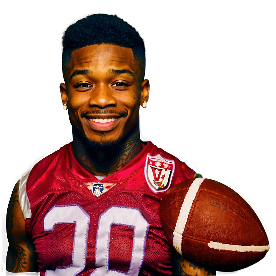 Stefon Diggs Charity Event Png Ker34 PNG Image