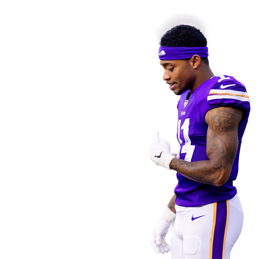 Stefon Diggs Deep Thought Png Ysx34 PNG Image