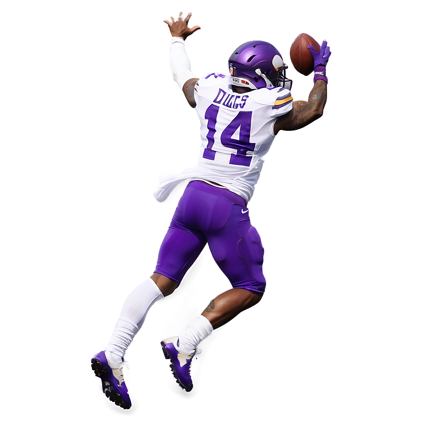 Stefon Diggs Game-winning Catch Png Enn PNG Image